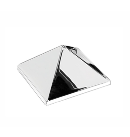 (BARGAIN CORNER) MIRROR SCULPTURE W/1 PYRAMID