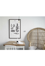 (SHOWROOM ITEM) FRUITS DE MER FROM THE SPRING SUMMER COLLECTION 2016, FRAMED