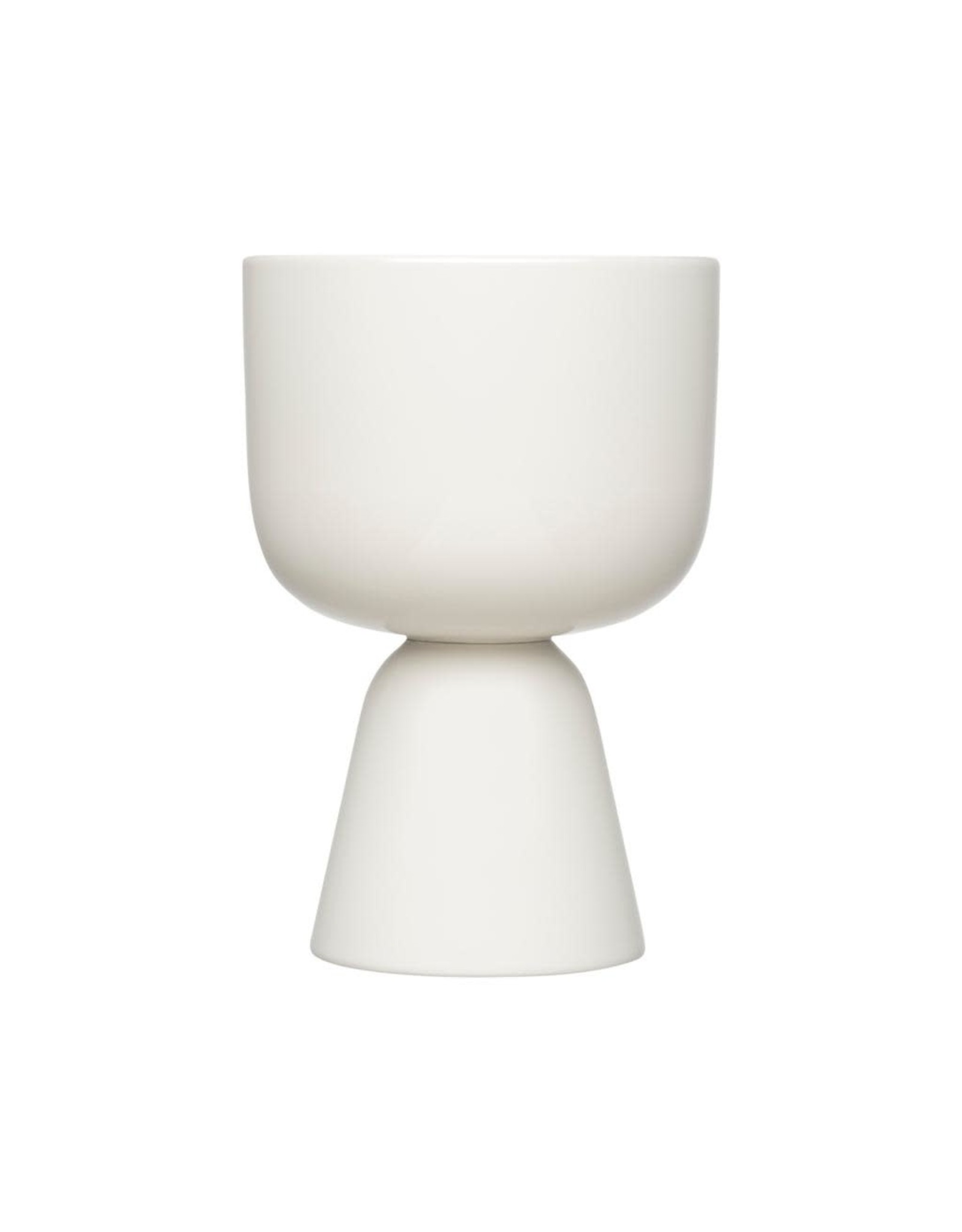 NAPPULA PLANT POT IN WHITE