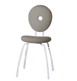 PINGPONG/O PING PONG PANG CHAIR WITH OVAL BACK