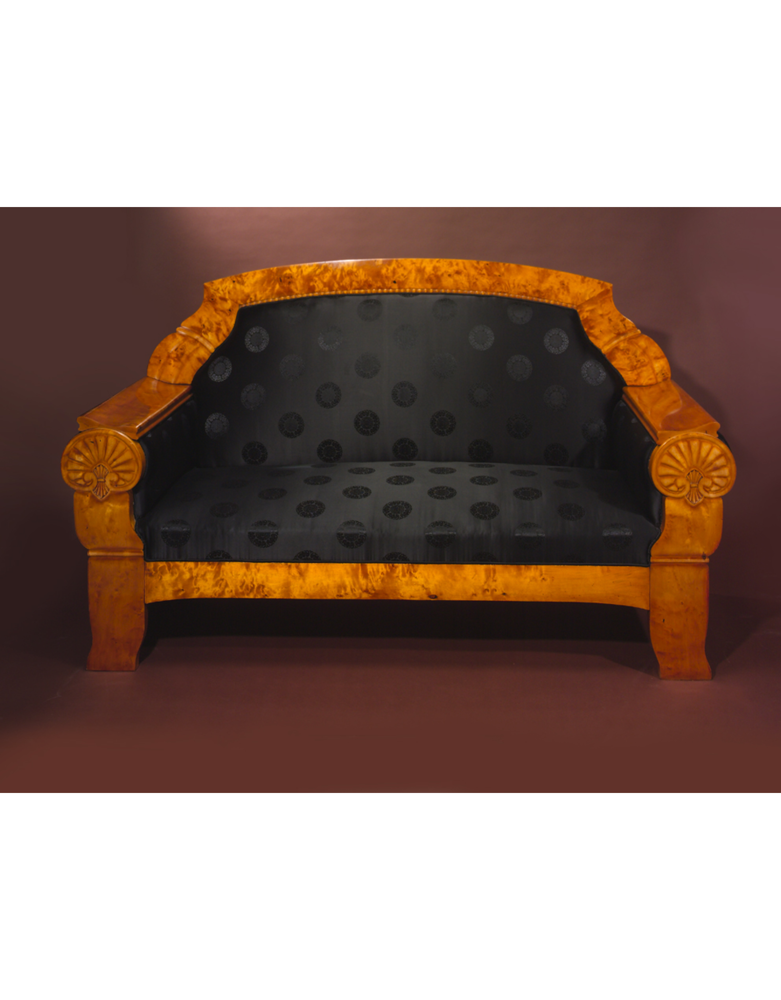 SWEDISH BIRCH SETTEE