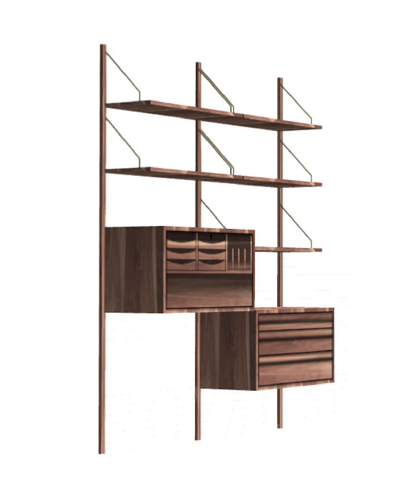 Royal System Shelving Unit by Poul Cadovius Manks Hong Kong Manks