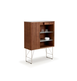 (SHOWROOM ITEM) AK 2740 CABINET IN WALNUT