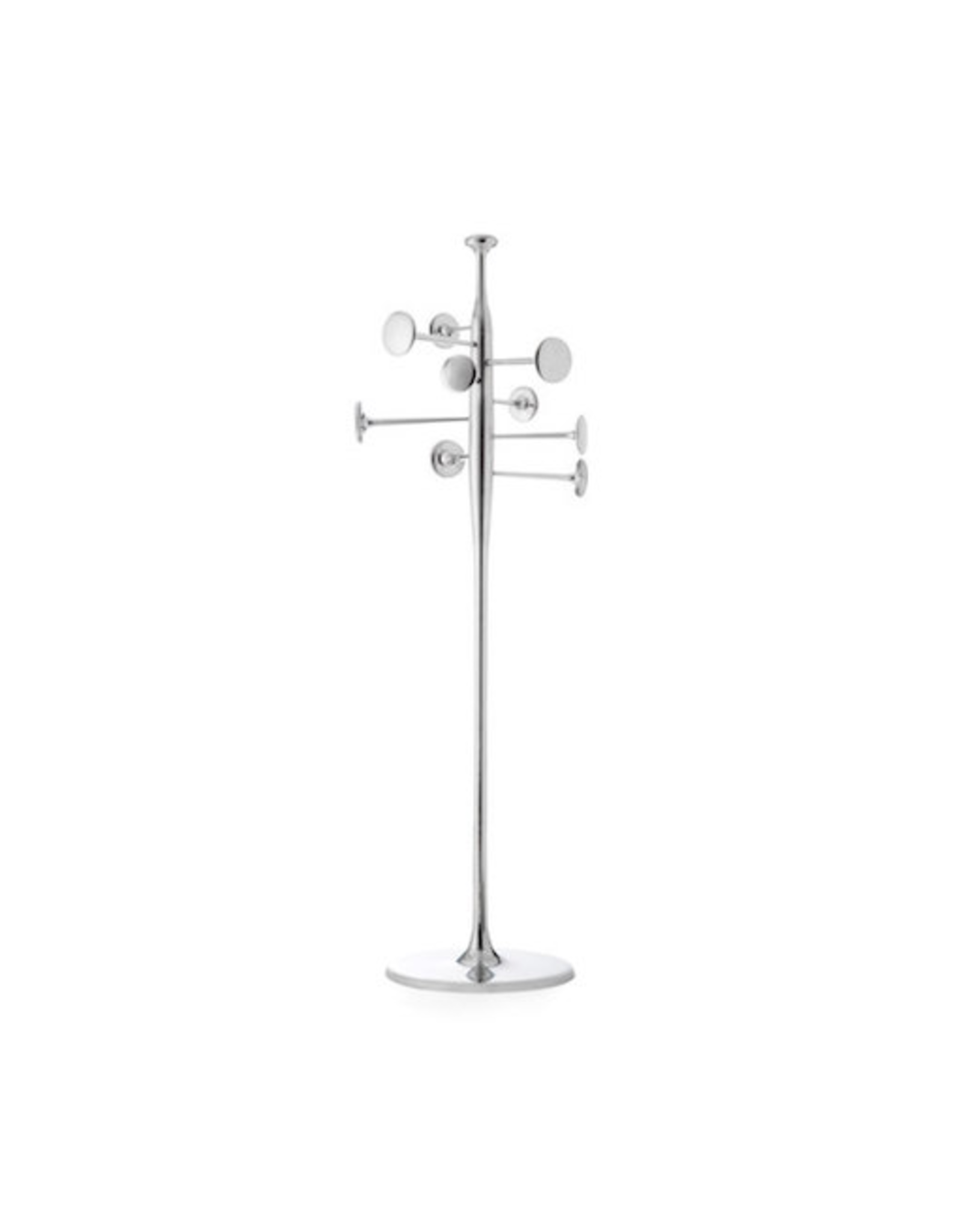 TRUMPET COATSTAND IN PARTLY RECYCLED ALUMINIUM