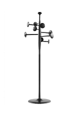 (SHOWROOM ITEM) TRUMPET COATSTAND IN BLACK POWDERCOATED