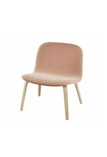 VISU LOUNGE CHAIR SHELL UPHOLSTERED IN PINK