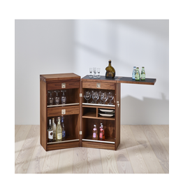 CAPTAIN’S BAR IN WALNUT