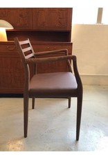 (SHOWROOM ITEM) MODEL 62 MØLLER ARMCHAIR IN OIL TREATED WALNUT