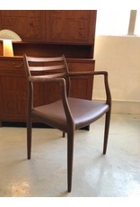 (SHOWROOM ITEM) MODEL 62 MØLLER ARMCHAIR IN OIL TREATED WALNUT