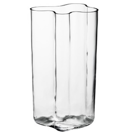 (COLLECTORS) AALTO VASE, CLEAR, 600 MM