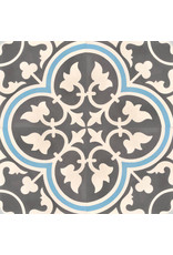 HAND MADE CEMENT TILE, 200 X 200 X 16MM (BLUE)