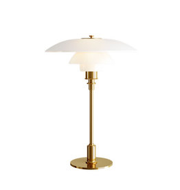 PH 3½-2½ TABLE LAMP WITH BRASS FINISH