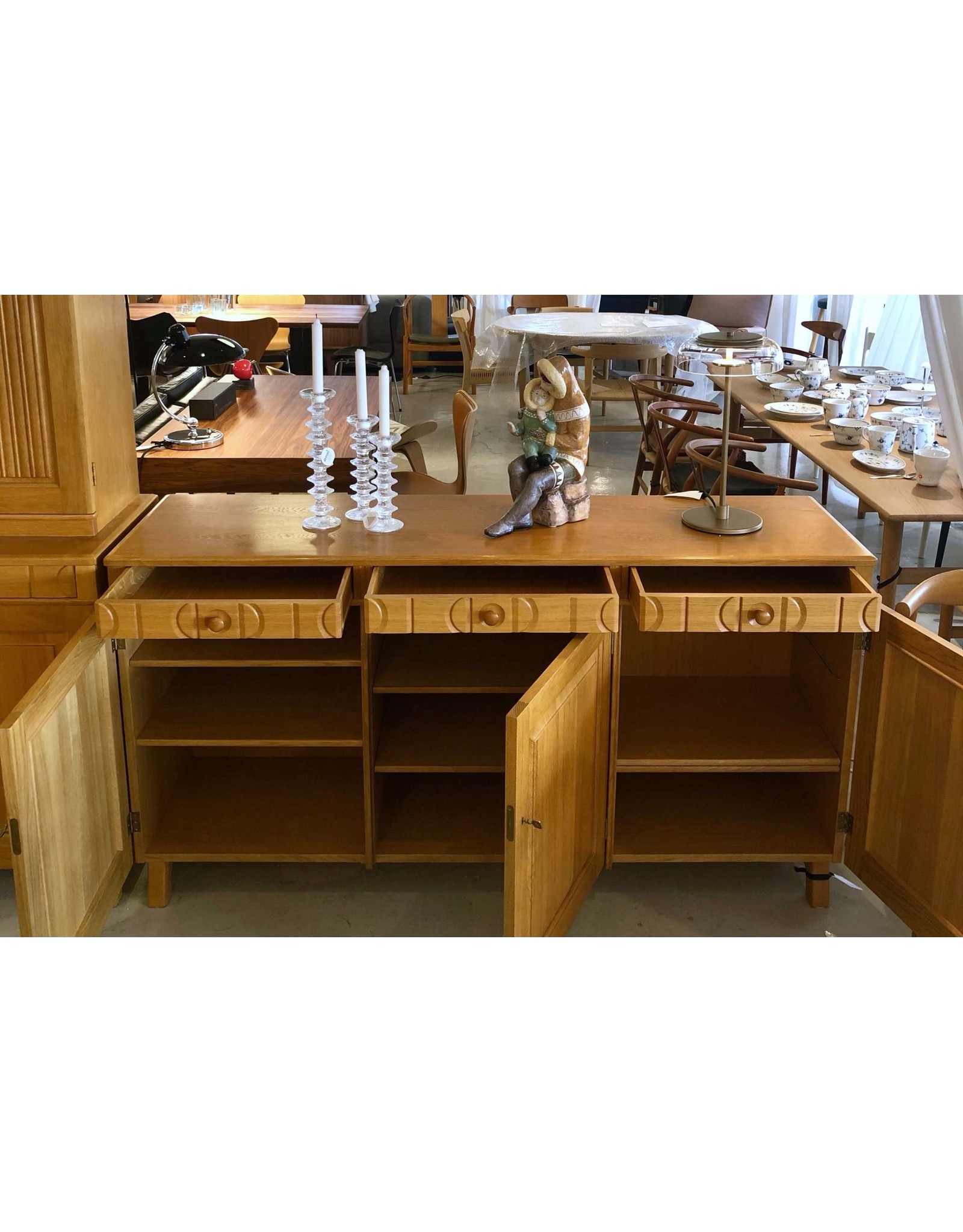 1960's 'CALMARE NYCKEL' OAK SIDEBOARD