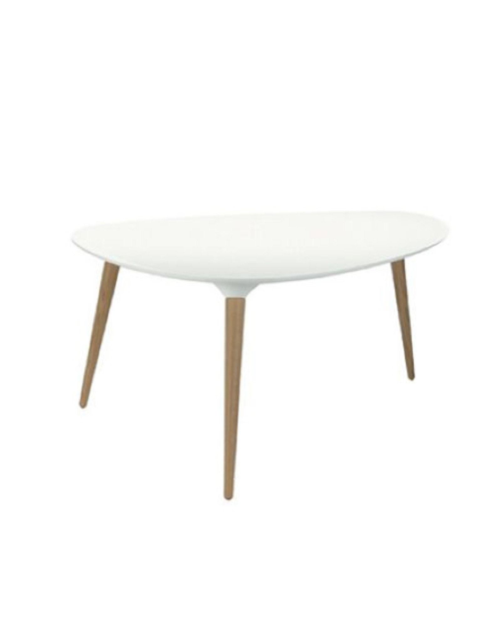 (SHOWROOM ITEM) 1230 ICICLE TRIANGULAR COFFEE TABLE