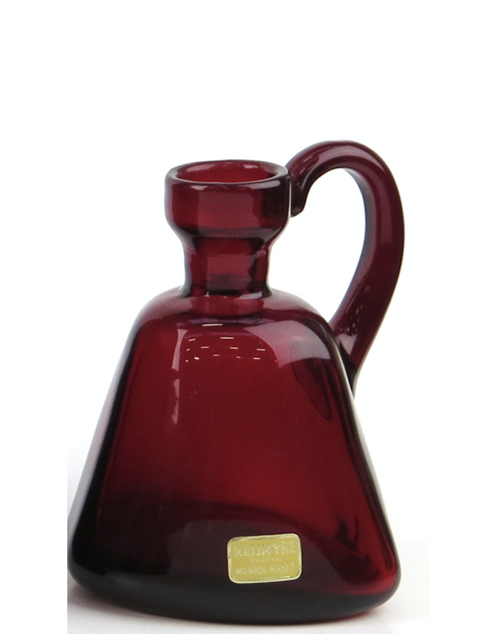 1960's RUBY GLASS JUG