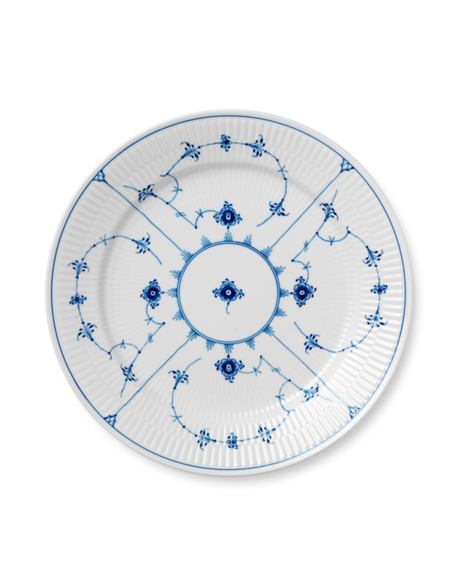 ROYAL COPENHAGEN BLUE FLUTED PLAIN TABLEWARE