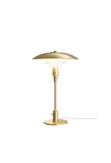 PH 3/2 TABLE LAMP IN BRASS OPAL GLASS