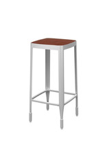 MICHAEL YOUNG BAR STOOL 4A WITH LEATHER SEAT