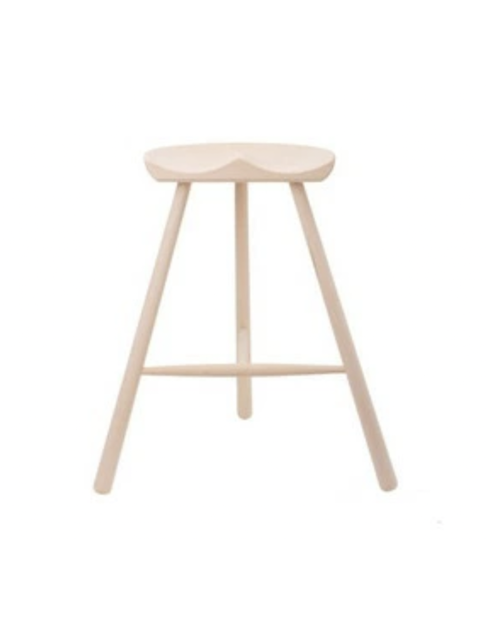 THE SHOEMAKER CHAIR IN 69CM HEIGHT, BEECH WHITE OILED FINISH