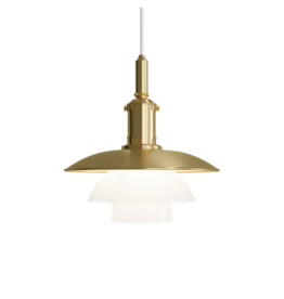 (SHOWROOM ITEM) PH 3/3 PENDANT LAMP IN BRASS GLASS