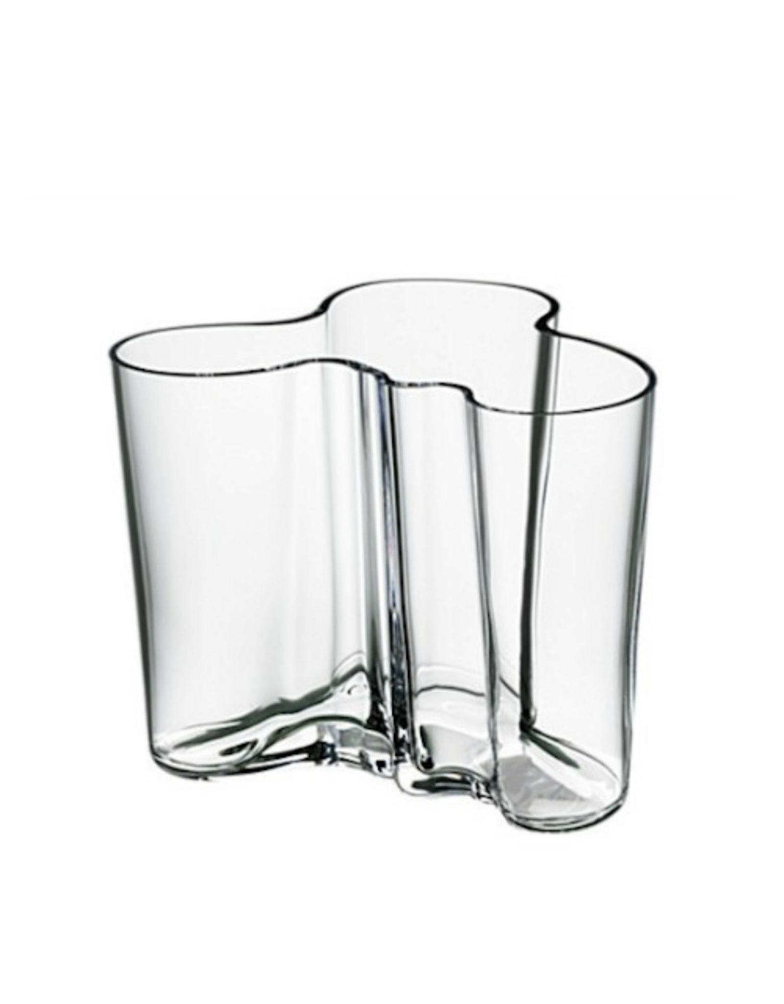 AALTO VASE, 160 MM - CLEAR