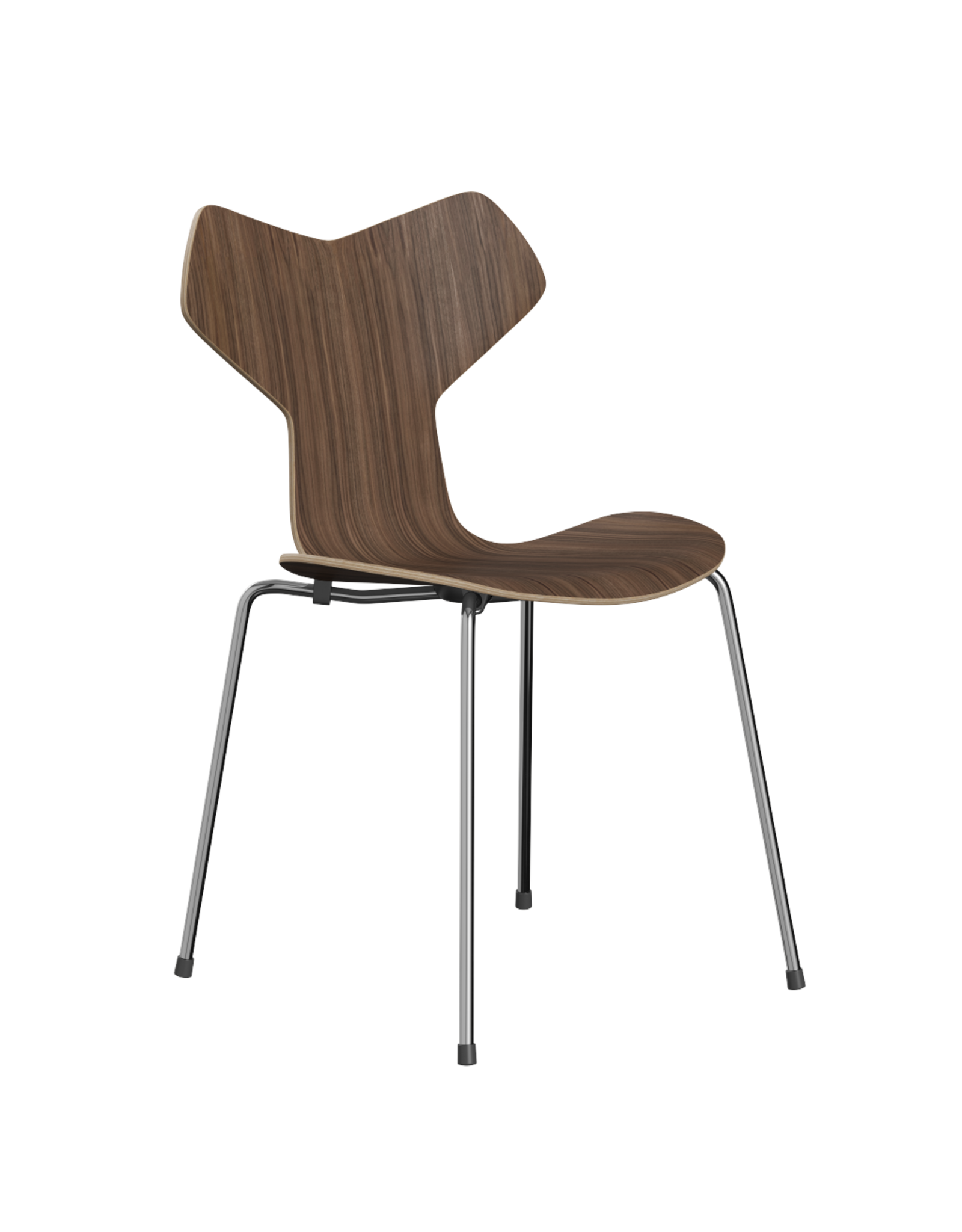 3130 GRAND PRIX CHAIR IN WALNUT VENEER