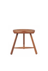 THE SHOEMAKER CHAIR IN 42CM HEIGHT, OILED IROKO