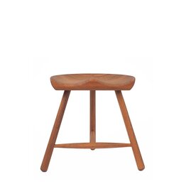 (SHOWROOM ITEM) THE SHOEMAKER CHAIR IN 42CM HEIGHT, OILED IROKO
