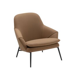 HUG LOUNGE CHAIR IN COGNAC LEATHER HUG LOUNGE CHAIR IN COGNAC LEATHER