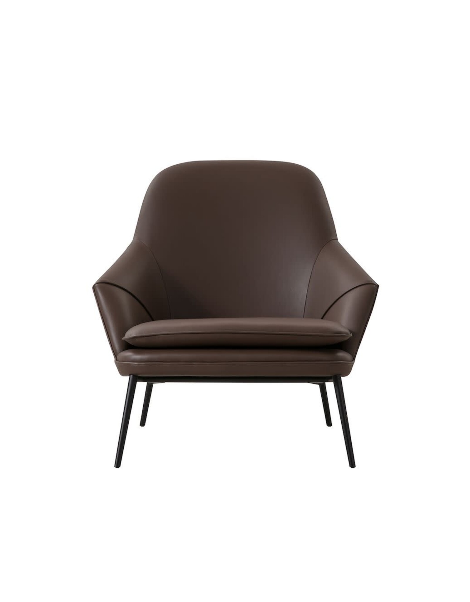 HUG LOUNGE CHAIR IN COGNAC LEATHER
