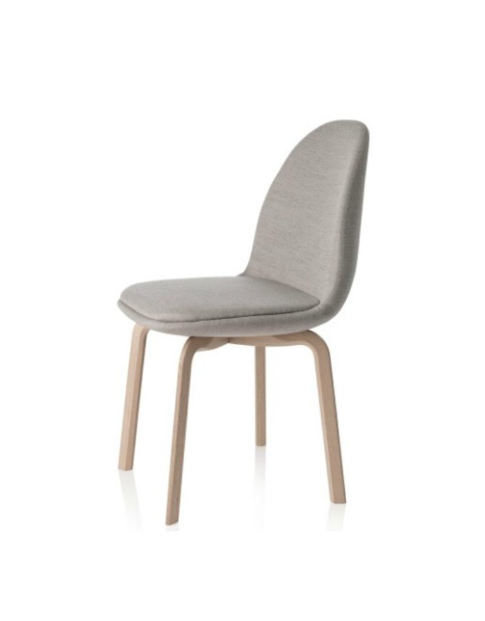 (BARGAIN CORNER) JH20 SAMMEN DINING CHAIR IN BEIGE FABRIC