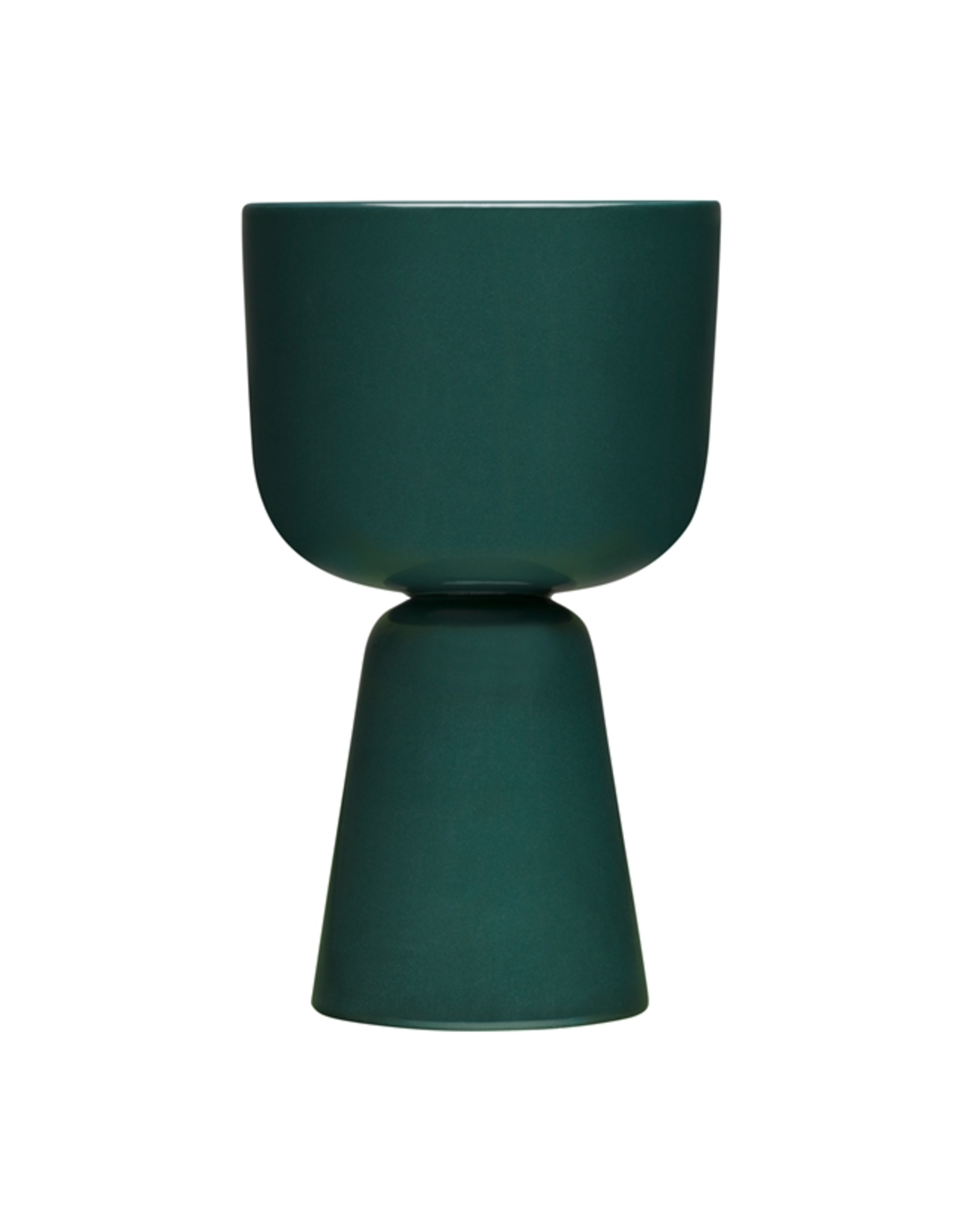 NAPPULA PLANT POT IN DARK GREEN