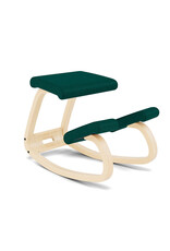 VARIABLE BALANS KNEELING CHAIR IN GREEN #984 REFLECT FABRIC