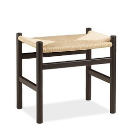 (BARGAIN CORNER) CH53 STOOL / FOOTREST IN BEECH