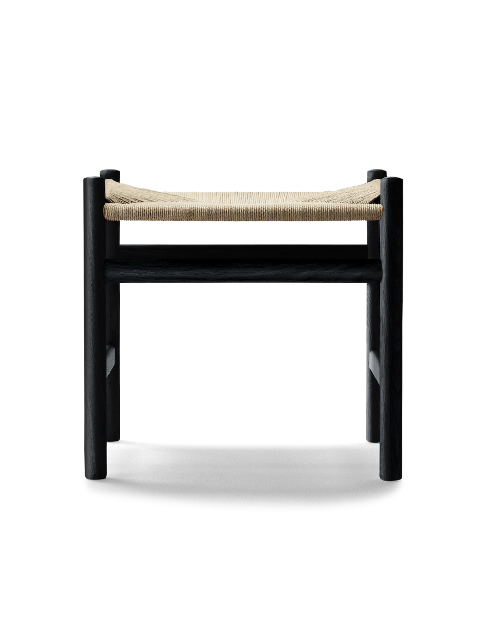 (BARGAIN CORNER) CH53 STOOL / FOOTREST IN BEECH
