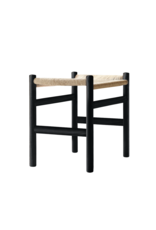 (BARGAIN CORNER) CH53 STOOL / FOOTREST IN BEECH