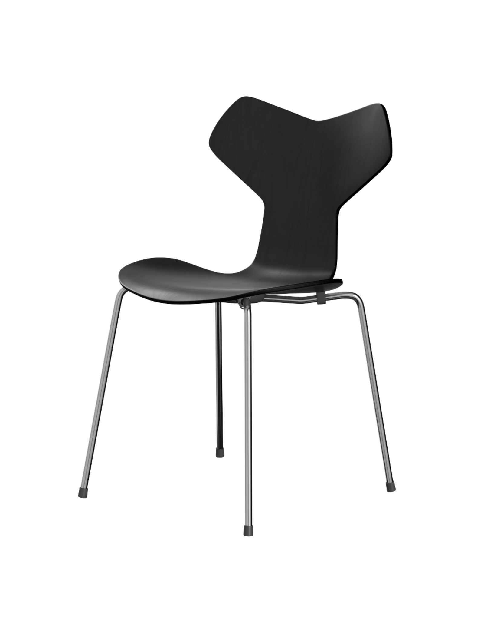 3130 GRAND PRIX CHAIR IN BLACK COLOURED ASH