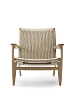 CH25 EASY CHAIR IN OAK