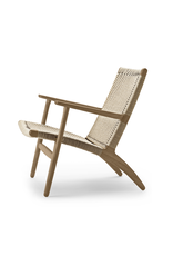 CH25 EASY CHAIR IN OAK