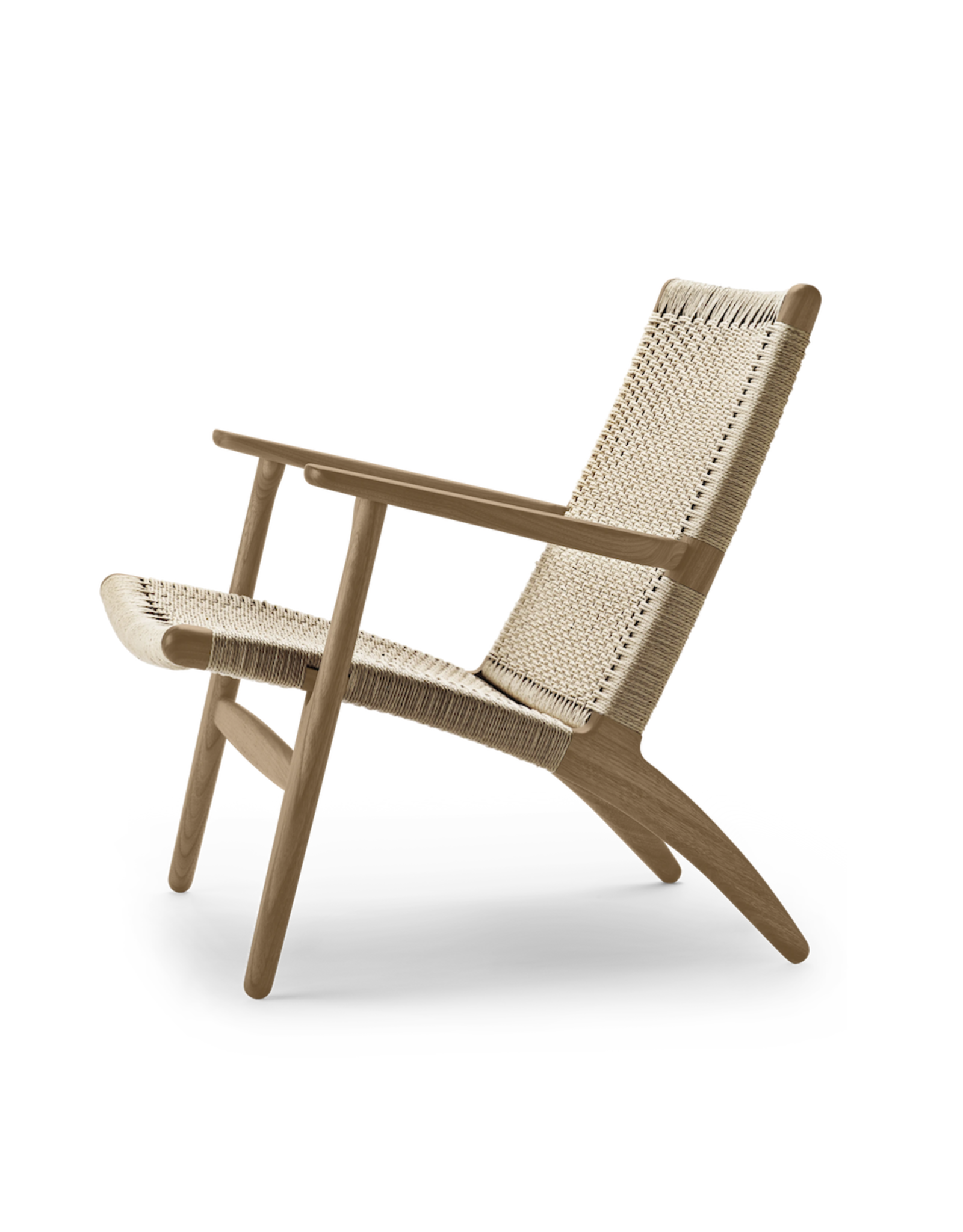 CH25 EASY CHAIR IN OAK