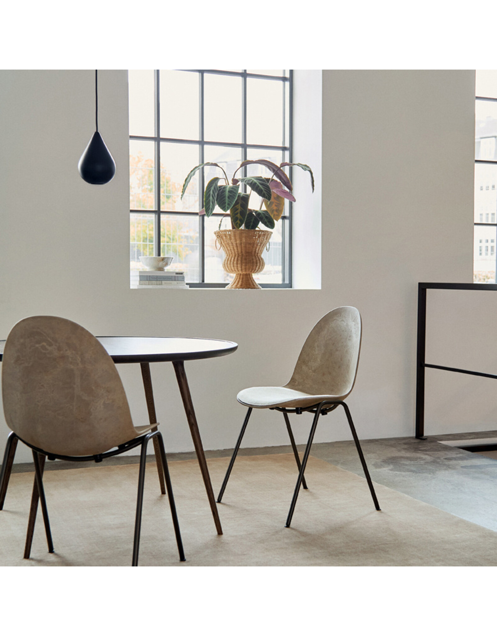 ETERNITY SIDE CHAIR IN COFFEE WASTE LIGHT