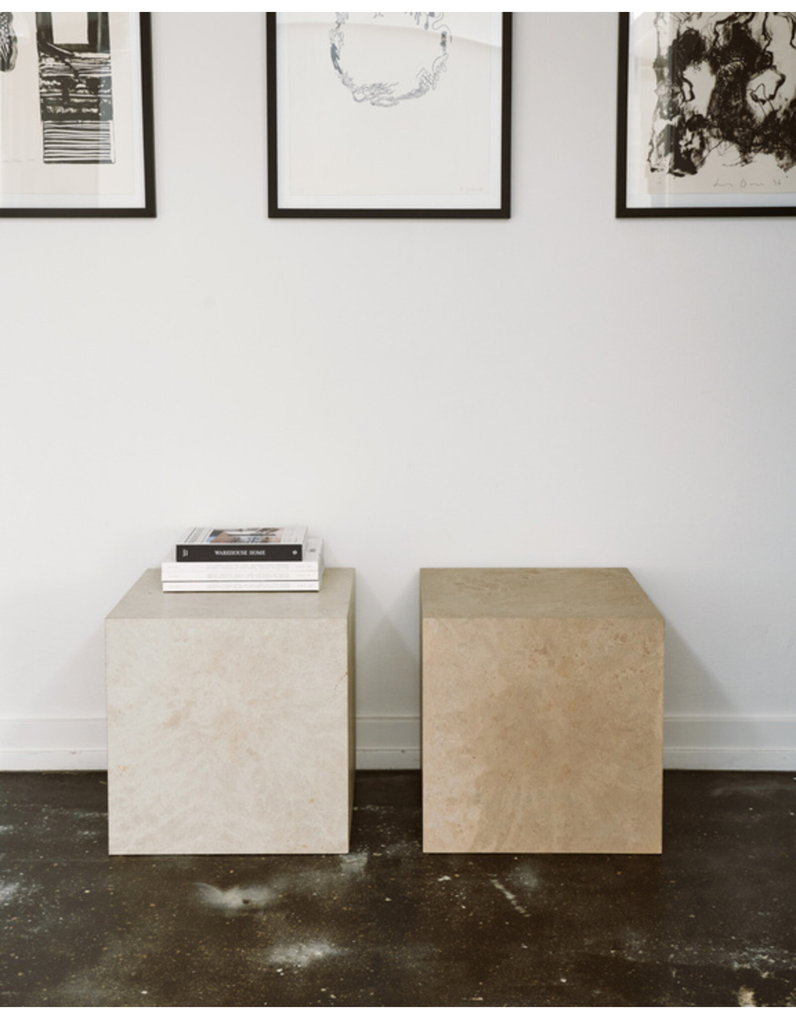 MATER CUBE SIDE TABLE/STOOL