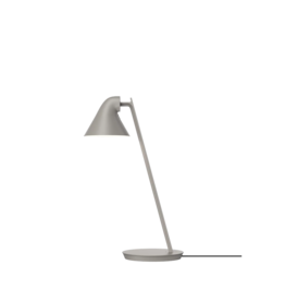 NJP MINI TABLE LAMP IN LIGHT ALUMINIUM GREY