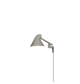 NJP WALL LAMP IN LIGHT ALUMINIUM GREY