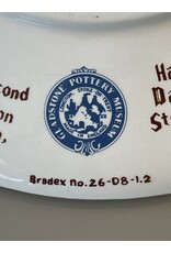 LIMITED EDITION DAVENPORT POTTERY TOBY WALL PLATE