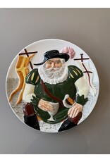 LIMITED EDITION DAVENPORT POTTERY TOBY WALL PLATE