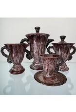 RARE COCOA SERVICE 稀有可可陶器餐具 8人份)
