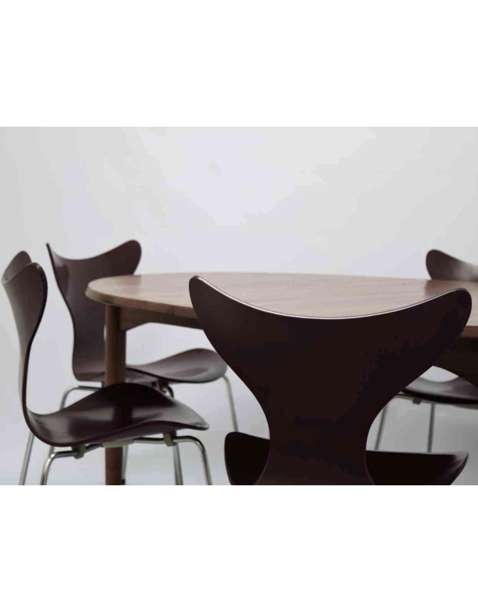 (BARGAIN CORNER) LILY 3108 CHAIR IN DARK CHOCOLATE BROWN