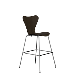 (SHOWROOM ITEM) 3197 SERIES 7 BAR STOOL IN DARK STAINED OAK