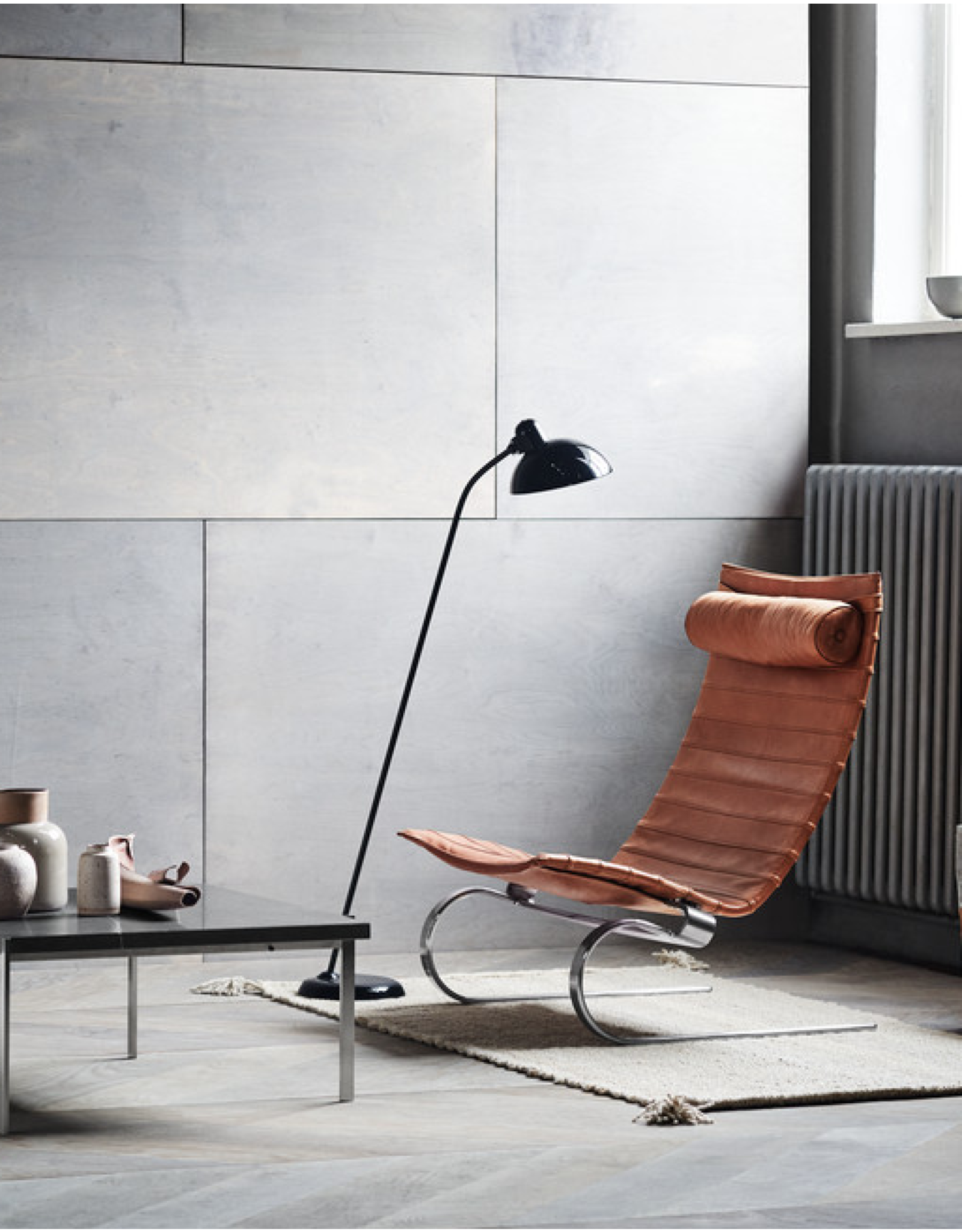 (SHOWROOM ITEM) 6556-F SUPER KAISER IDELL FLOOR LAMP